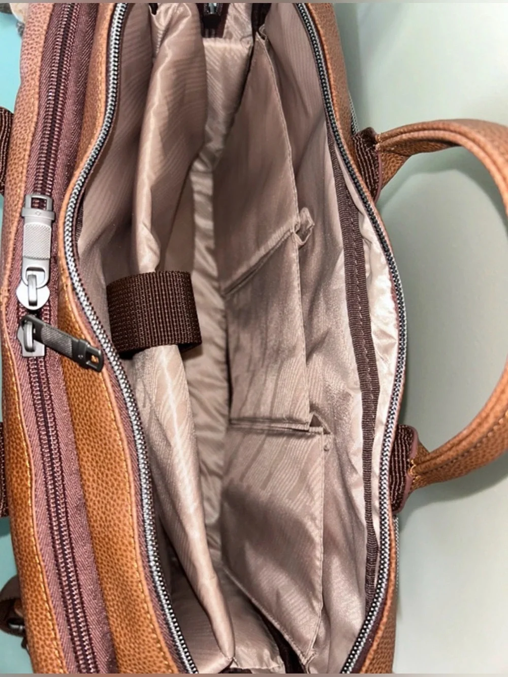 Samsonite Leather Toploader